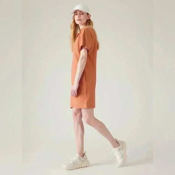 Athleta Farallon Dress Sunbaked Clay Size S/P #019 - Picture 3 of 11